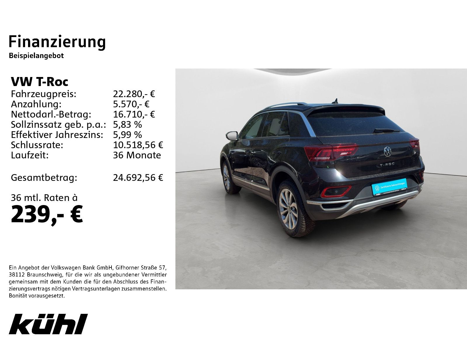 Volkswagen T-Roc 1.5 TSI DSG Style LED ACC Standhzg foto 2