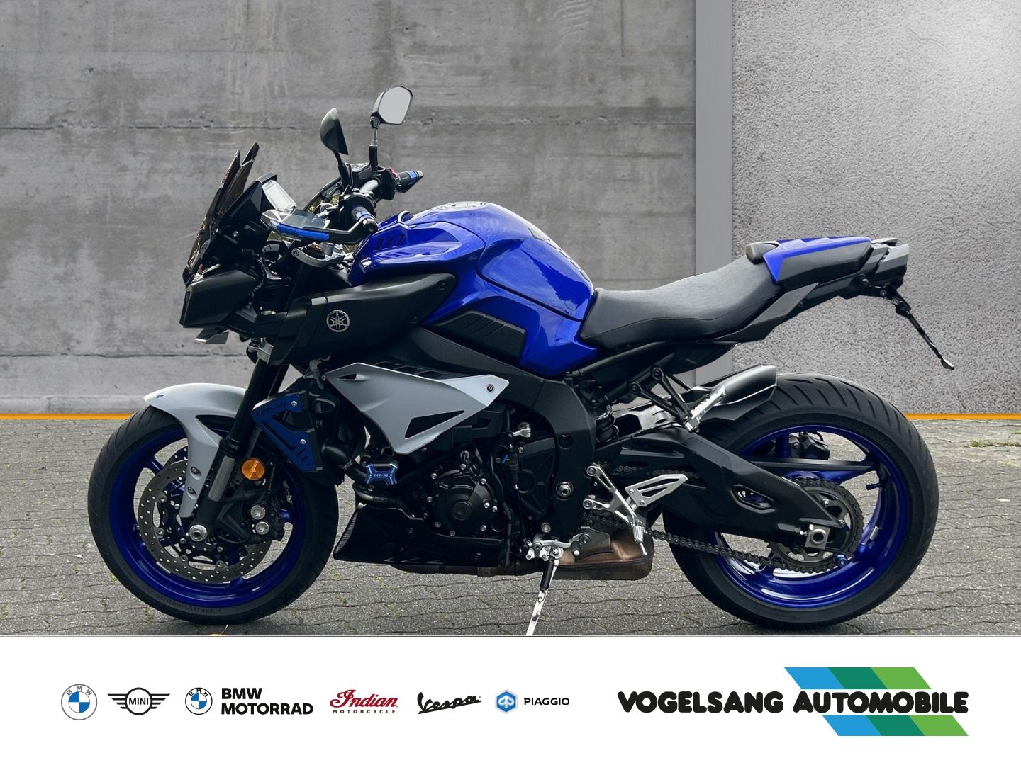 Fahrzeugabbildung Yamaha MT-10 Voll LED, Motorspoiler, Sturzbügel, LCD Di