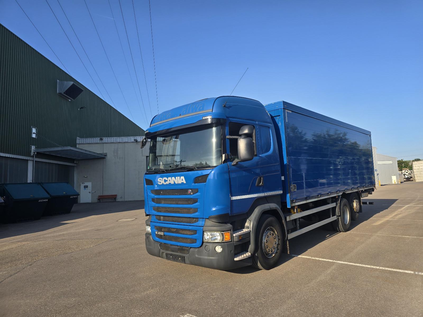 Scania R 410 6x2 GETRÄNKE LBW KLIMA RETARDER