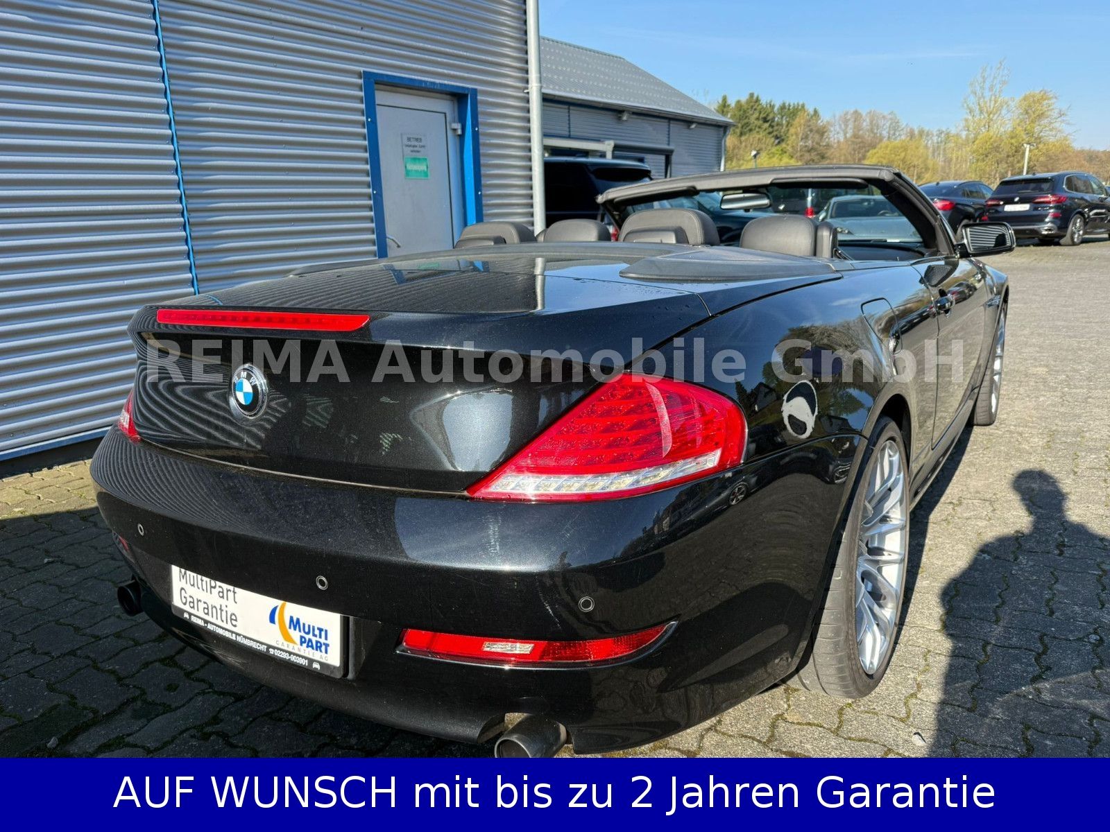 Fahrzeugabbildung BMW 630i Cabrio , HUD, Scheckheft bei BMW, Navi