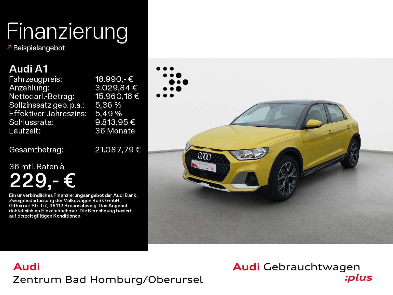 AUDI A1 30 TFSI allstreet basis*Alu*PDC*Audi Connect*