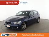 BMW 116i *NAVI*PDC*SHZ*TEMPO*ALU*KLIMA* - blaue BMW 116