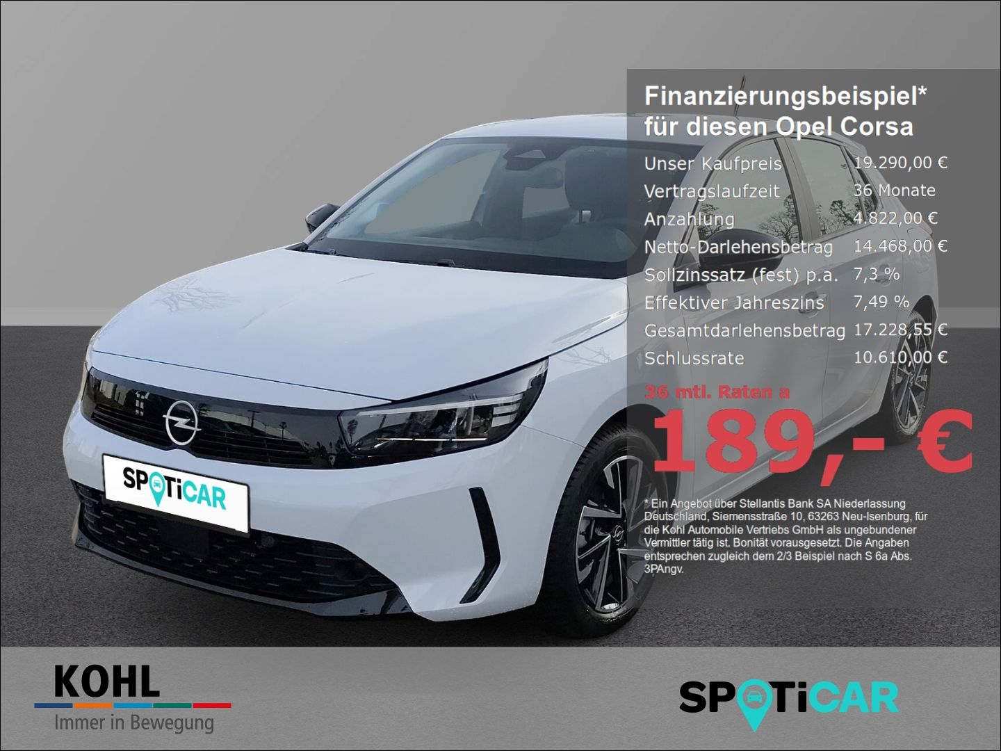 Opel Corsa F Edition Hybrid 110PS PDC Allwetter LED D