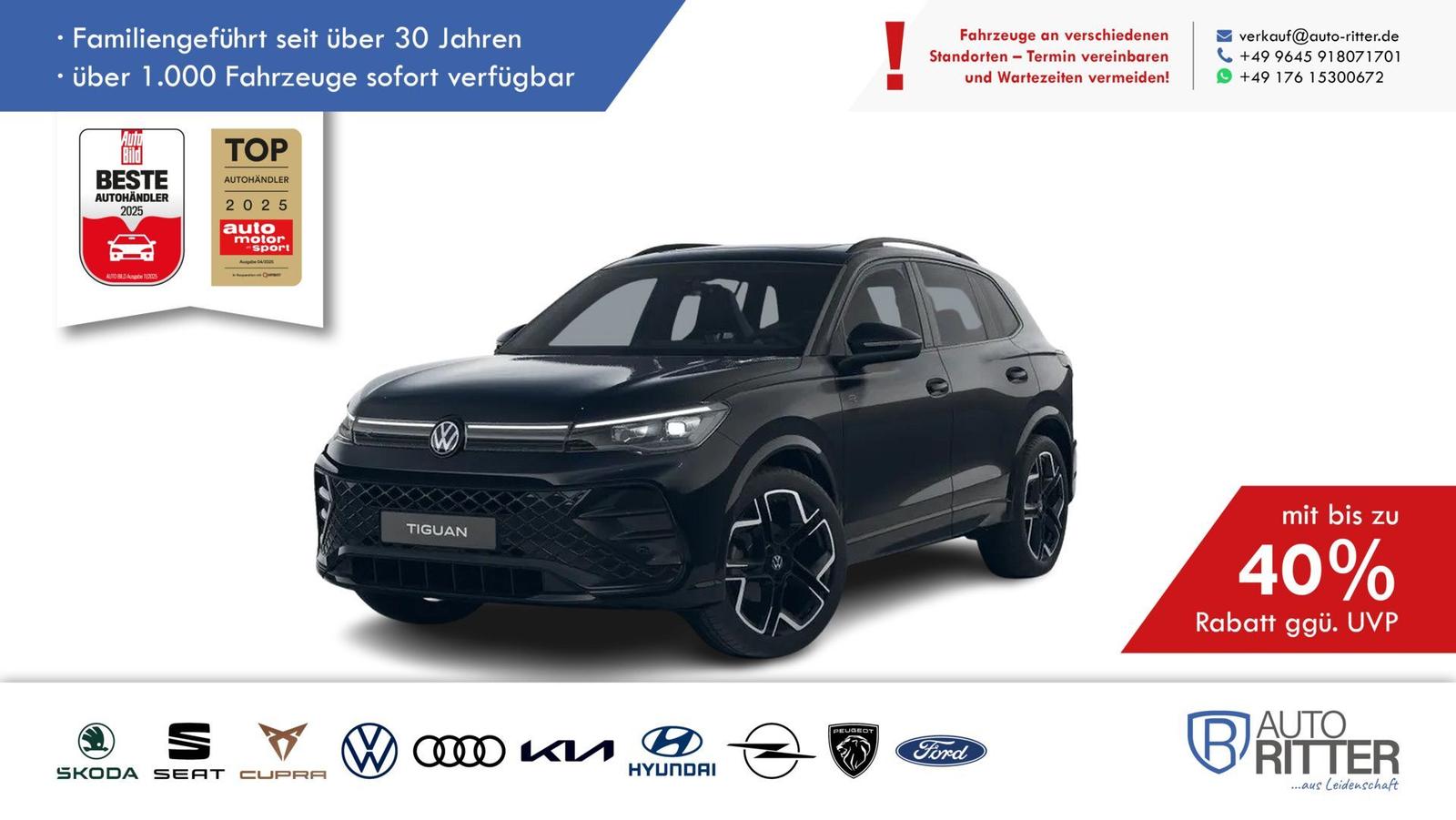 Volkswagen Tiguan R-Line ACC|AHK|RFK|LED|Massage|Carplay...