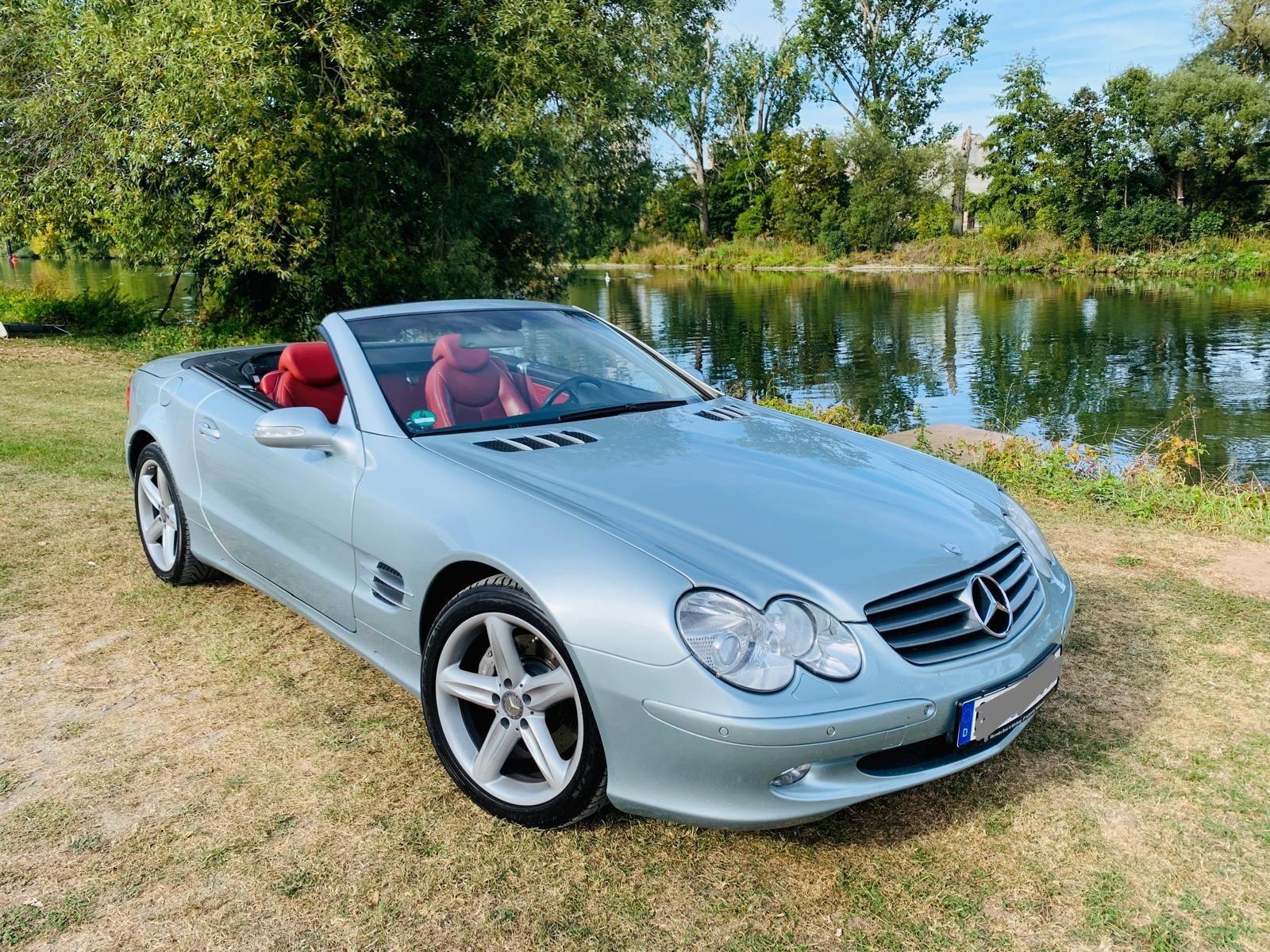 Mercedes-Benz SL 500 *89.000Km* Rote Leder Xenon Navi Tüv