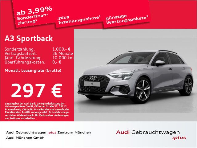 Audi A3 Sportback 35 TDI S tronic advanced ACC/Virtua