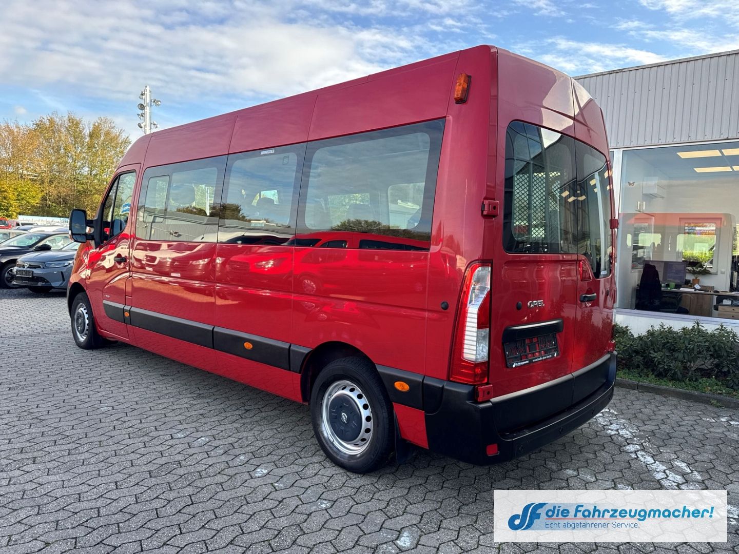 Fahrzeugabbildung Opel Movano PDC BT el.SP ABS Berganfahrass. *8078