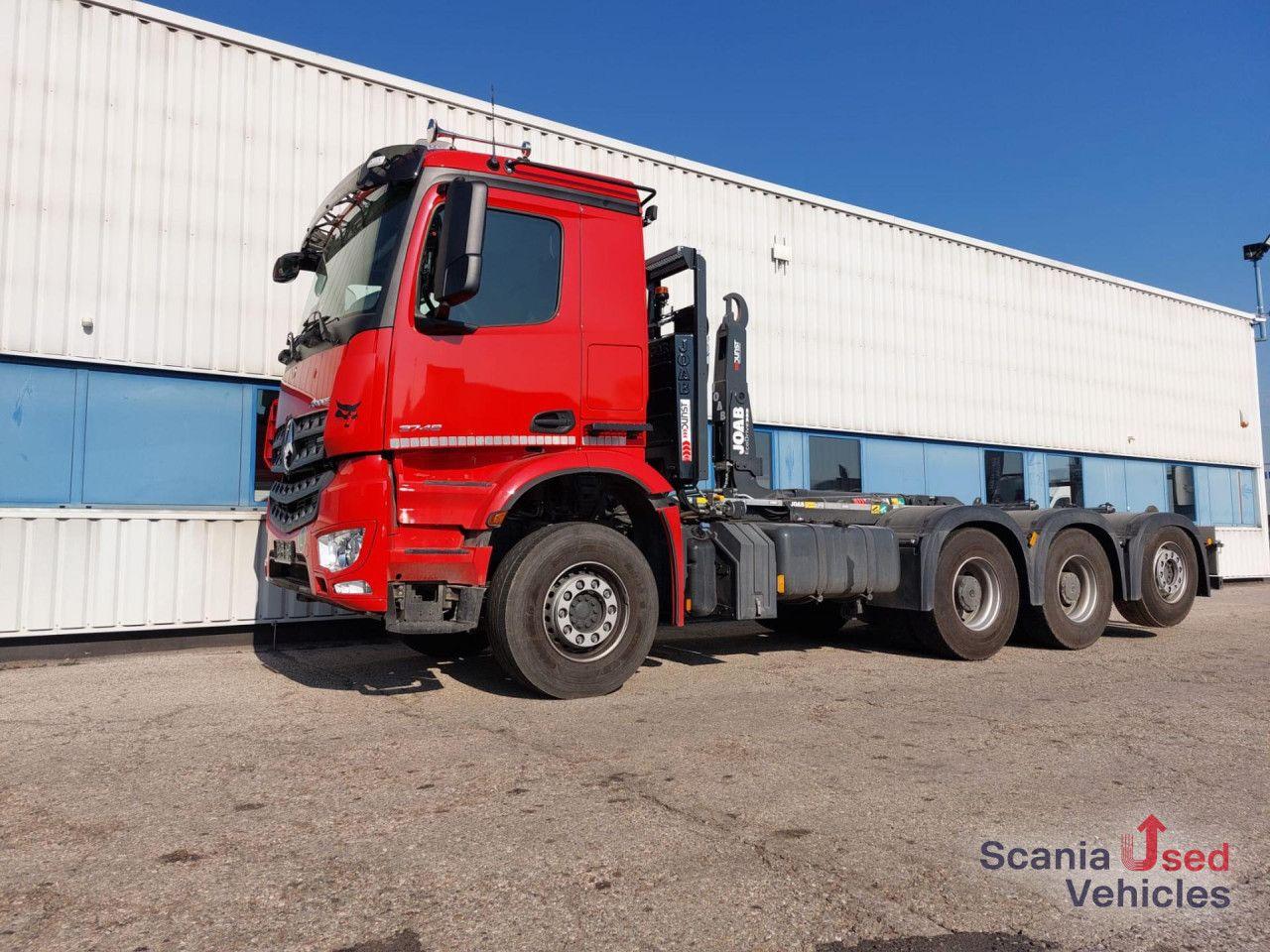 Mercedes-Benz AROCS 3748 8x4 Abrollkipper JOAB LA24A