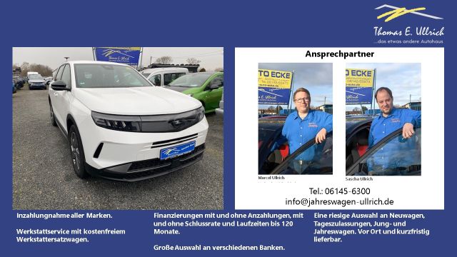 Opel Grandland Edition MildHybrid 107KW AT//SHZ/LHZ/R