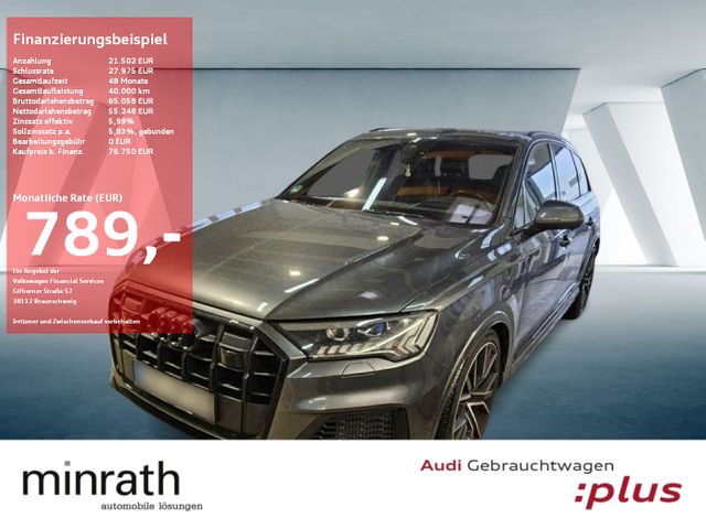 Audi SQ7 4.0 TDI Q MATRIX PANO HUD RAUTE LM22 UPE134