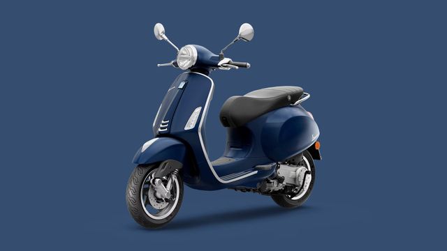 Vespa Primavera 50 Blu Energico