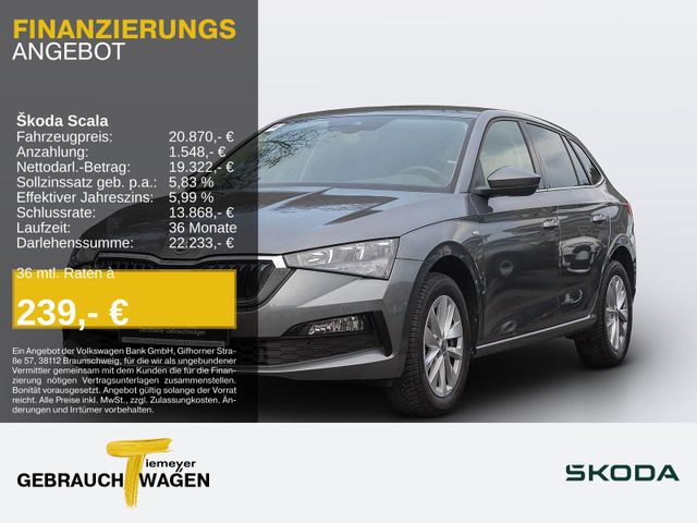 Skoda Scala 1.0 TSI DSG AMBITION VIRTUAL ALU KAMERA CL