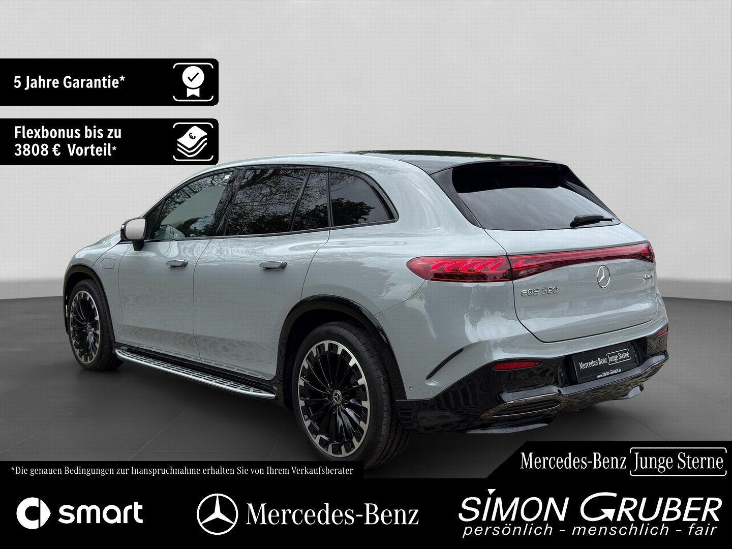 Fahrzeugabbildung Mercedes-Benz EQS 580 4M SUV AMG Massage Sitzklima AHK Md 2026