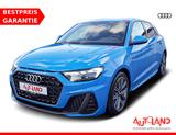Audi A1 30 Sportback 1.0 TFSI S line LED Navi ACC PDC - mit Benzin-Antrieb: Blau, Teilleder, Kleinwagen
