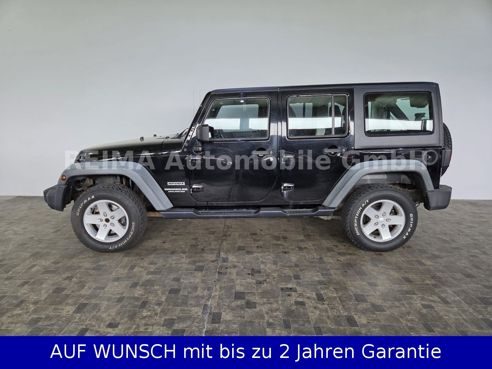 Fahrzeugabbildung Jeep Wrangler Unlimited Sport 5 türig , AHK
