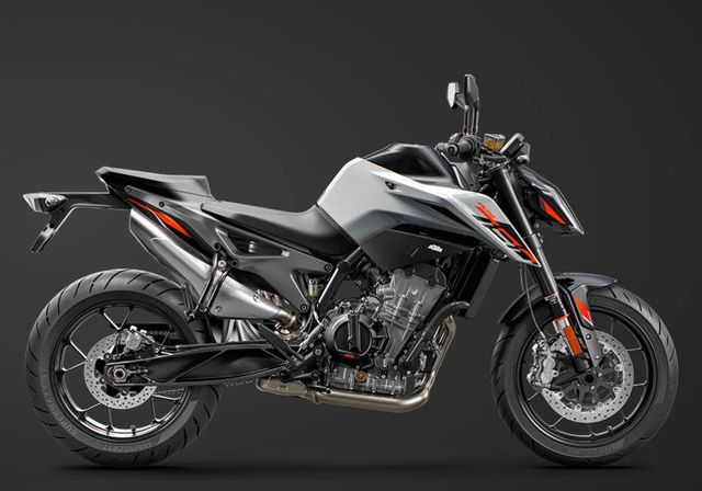 KTM 790 Duke L grey 2024 Jubiläumsangebot 50 Jahre B