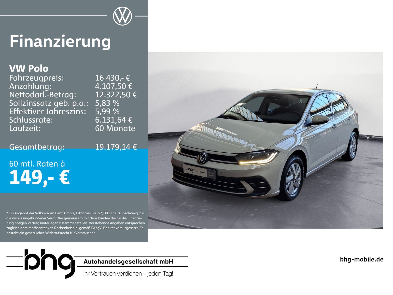 Volkswagen Polo 1.0 TSI STYLE