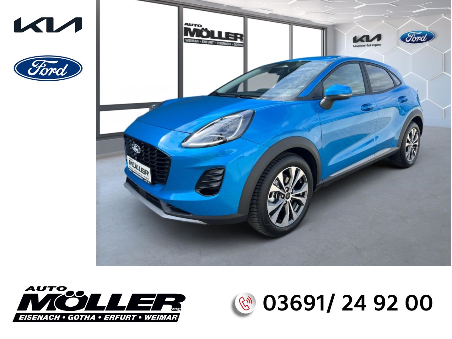 Ford Puma 1.0L MHEV Titanium 5D FWD Komfort Winter Ga
