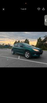 Peugeot 206 8 fachbreit TÜV neu - Peugeot 206 in Mannheim