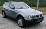 BMW X3 2.0d  silber metallic Gebraucht E83, Navi ... - mit Diesel-Antrieb: Silber, Metallic