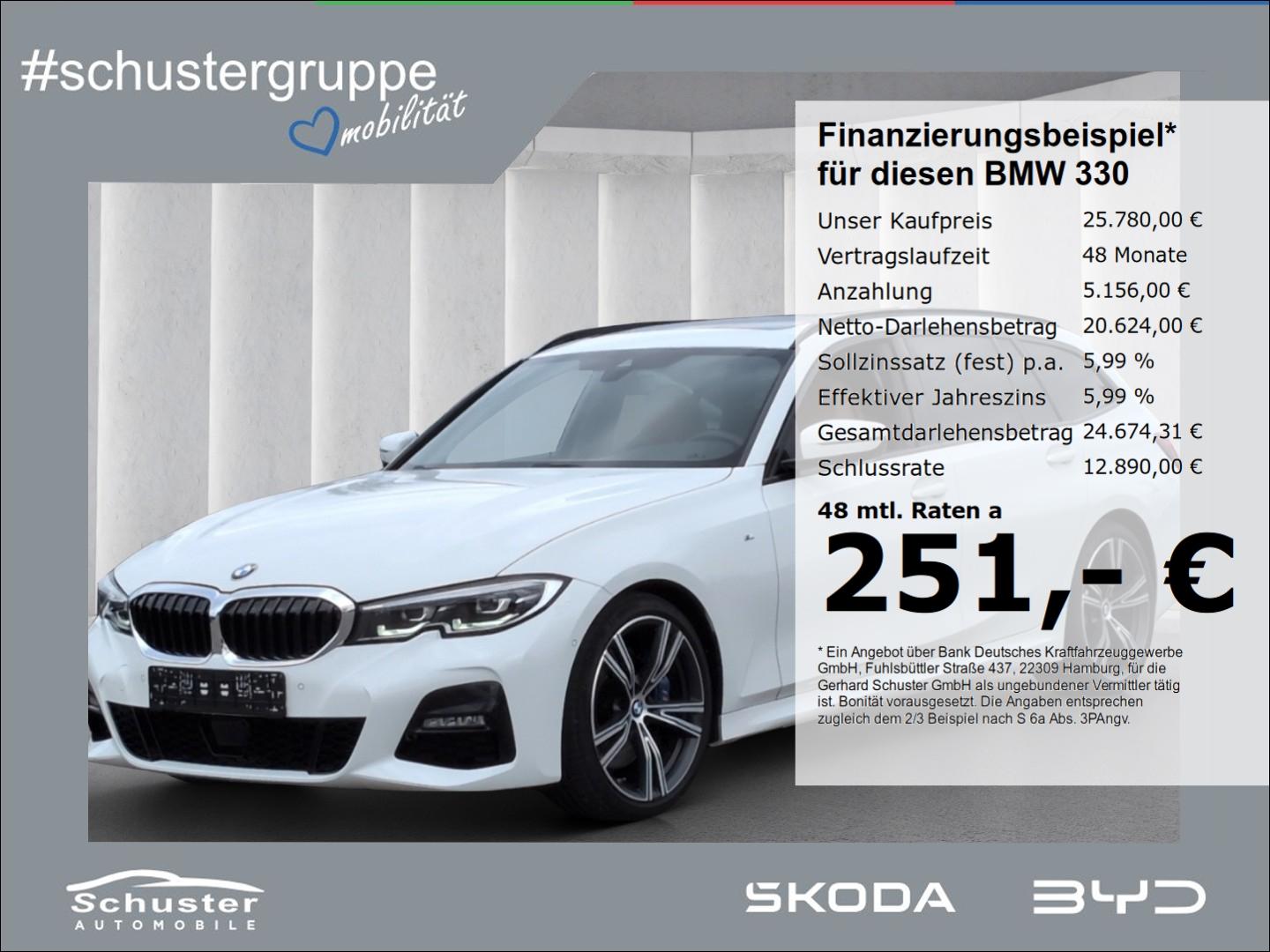 BMW 330 i Touring M SPORT*Panodach LED ACC Harm/Kard