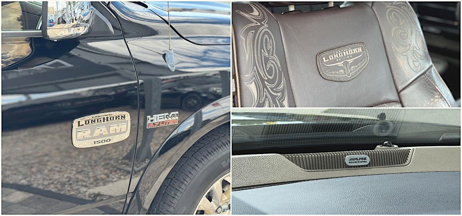 Fahrzeugabbildung Dodge RAM 5.7 V8 HEMI LARAMIE LONGHORN RAM BOX  LPG