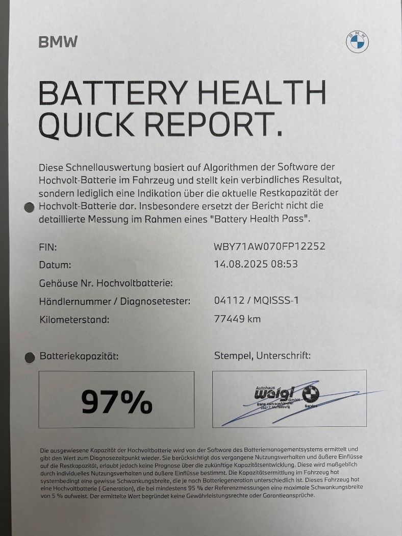 Fahrzeugabbildung BMW i4 eDrive40 GC M-Sport +ParkingAssistent+Komfort