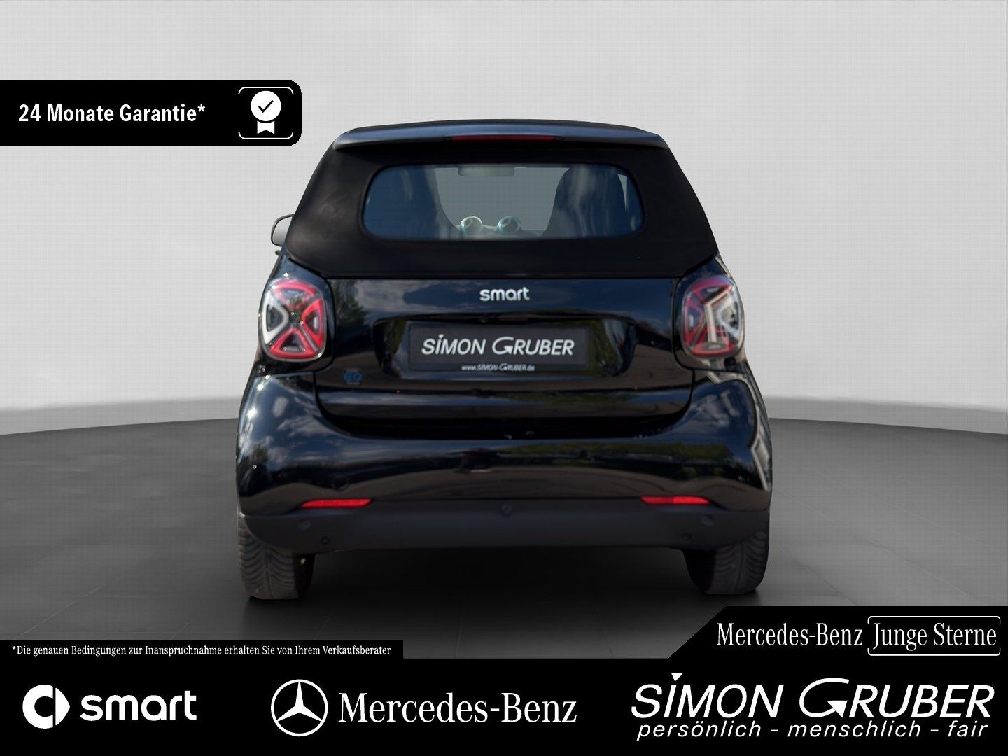 Fahrzeugabbildung Smart fortwo EQ Cabrio Exclusive Winter Voll-LED 22KW