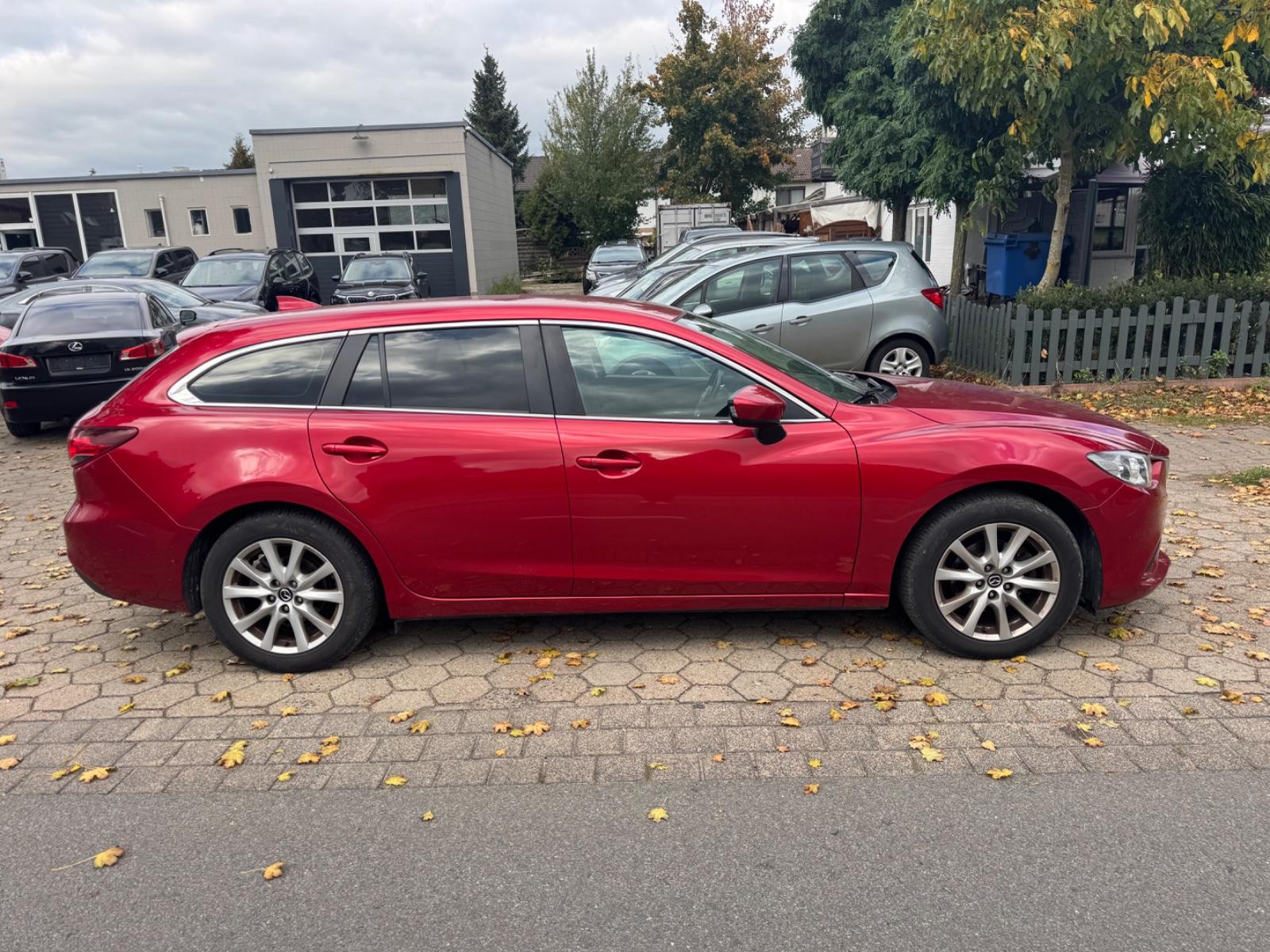MAZDA 6 BREAK 2.2 SKYACTIV-D 150ch BUSINESS LINE - GPS - PHARES MATRIX LED - ATTELAGE - CLIM BIZONE