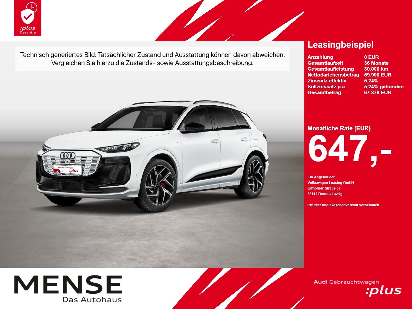 Audi Q6 e-tron S line AHK HUD Luft Pano LM