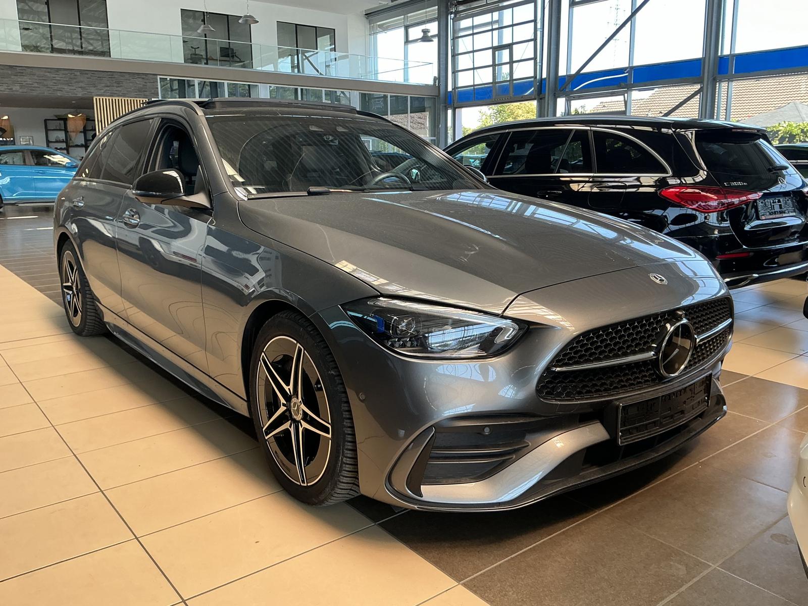 Mercedes-Benz C 220d AMGLine Leder Pano Memory 360 Cam Ask ACC
