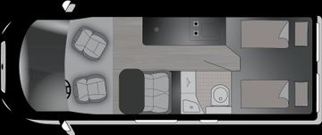 Crosscamp ADVTR 6.4 EF Markise Navi Kamera AWT isol.+behei