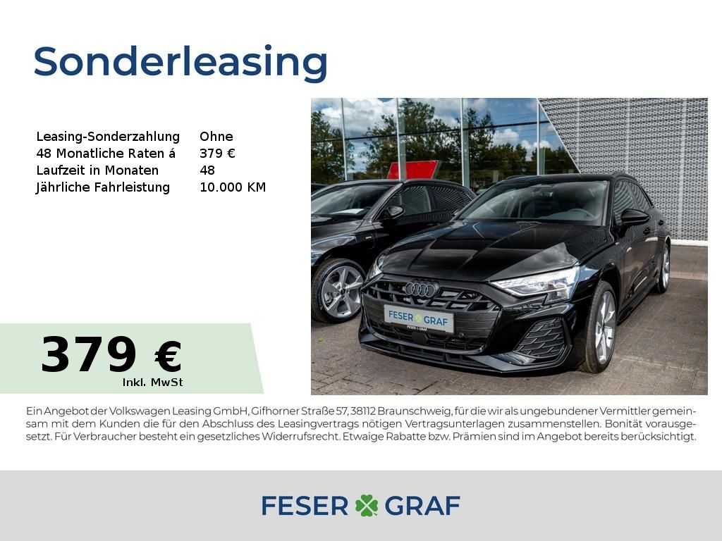 Audi A3 SB TFSI S tronic 2x S line/LED/Kamera/Navi+