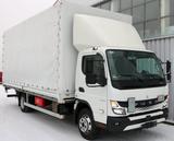 FUSO 7C18 Pritsche + Plane + LBW + Klima nur 57tkm - FUSO Dreiseitenkipper
