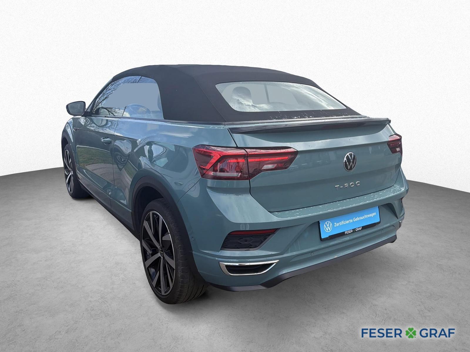 Volkswagen T-Roc Cabriolet R-Line 1.5 TSI DSG AHK LED KAMER, миниатюра 6