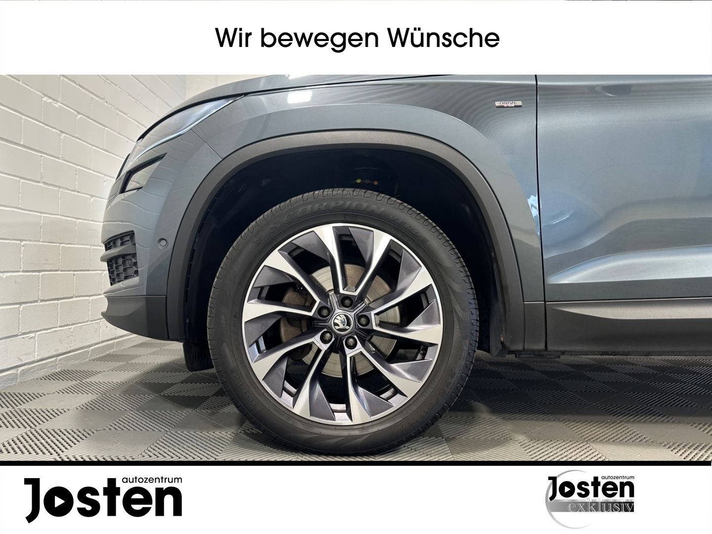 Skoda Kodiaq Drive 125 2.0TDI DSG AHK Canton LED Keyl. imagem 2