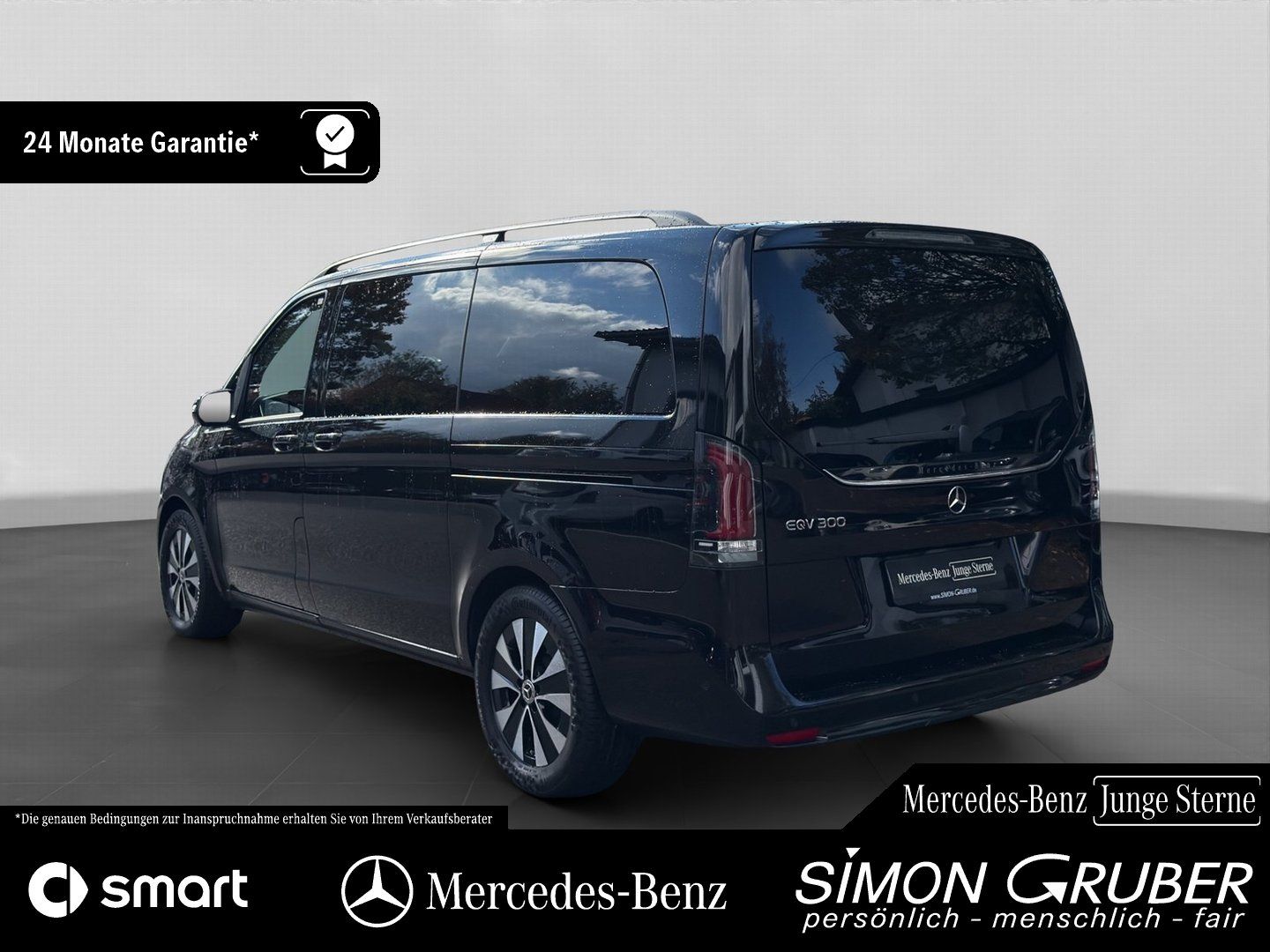Fahrzeugabbildung Mercedes-Benz EQV 300 lang Leder Multibeam Dist Burm 6 Sitzer