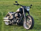 Harley-Davidson Fat Boy Special "69"- Umbau - schwarz-tief-breit - HARLEY-DAVIDSON FAT BOY SPECIAL