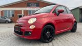 Fiat 500 S Sport 'Esterno Cabrio EU6 Racing-Sytle - Fiat 500: Rot, Cabrio