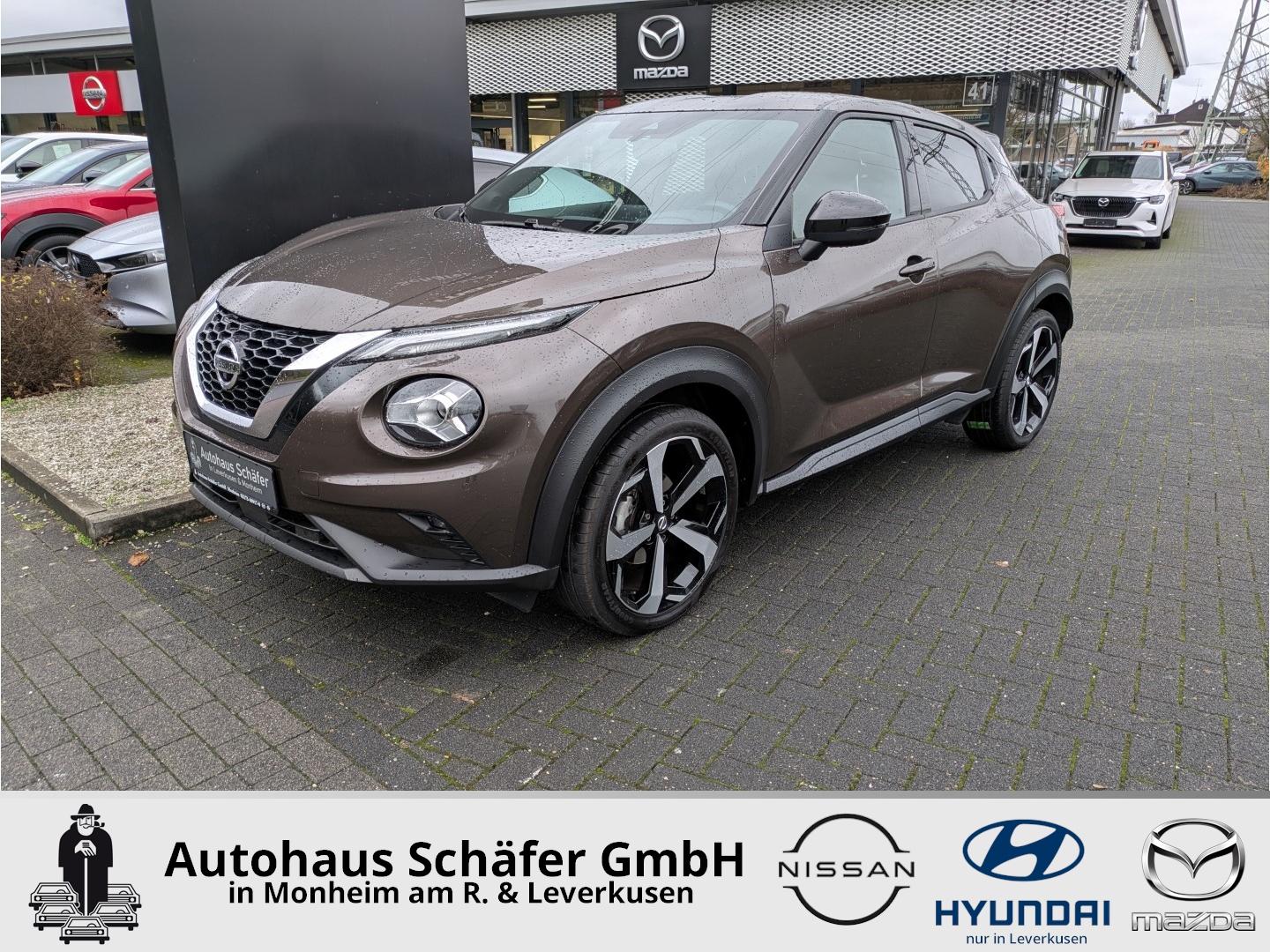 Nissan Juke Tekna AHK-abnehmbar SHZ Navi Leder Bose 360