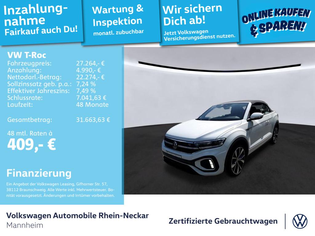 Volkswagen T-Roc Cabrio 1.5 TSI R-Line DSG Navi Kamera LED