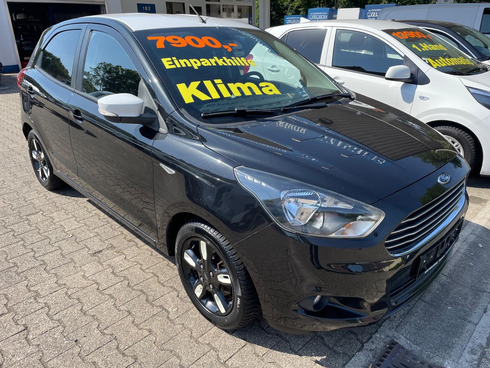 Ford Ka KA+ 1.2 Black / White 1-Hand Sitzheizung