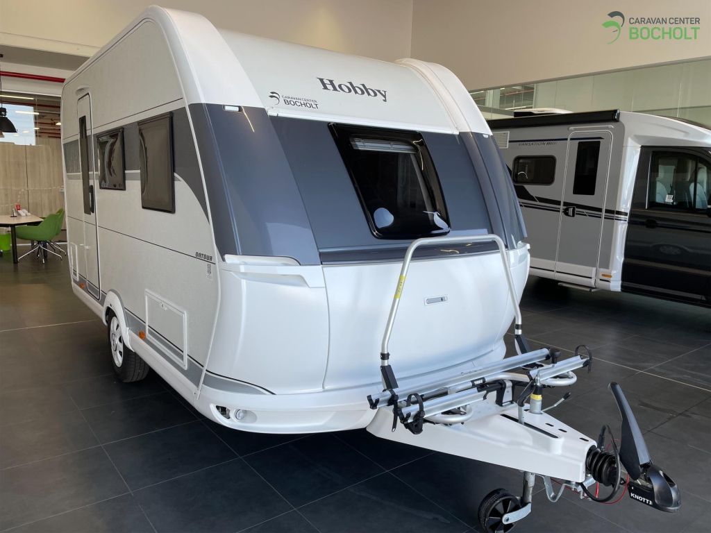 Hobby OnTour 390 SF 1500 kg Achse / Fahrradträger