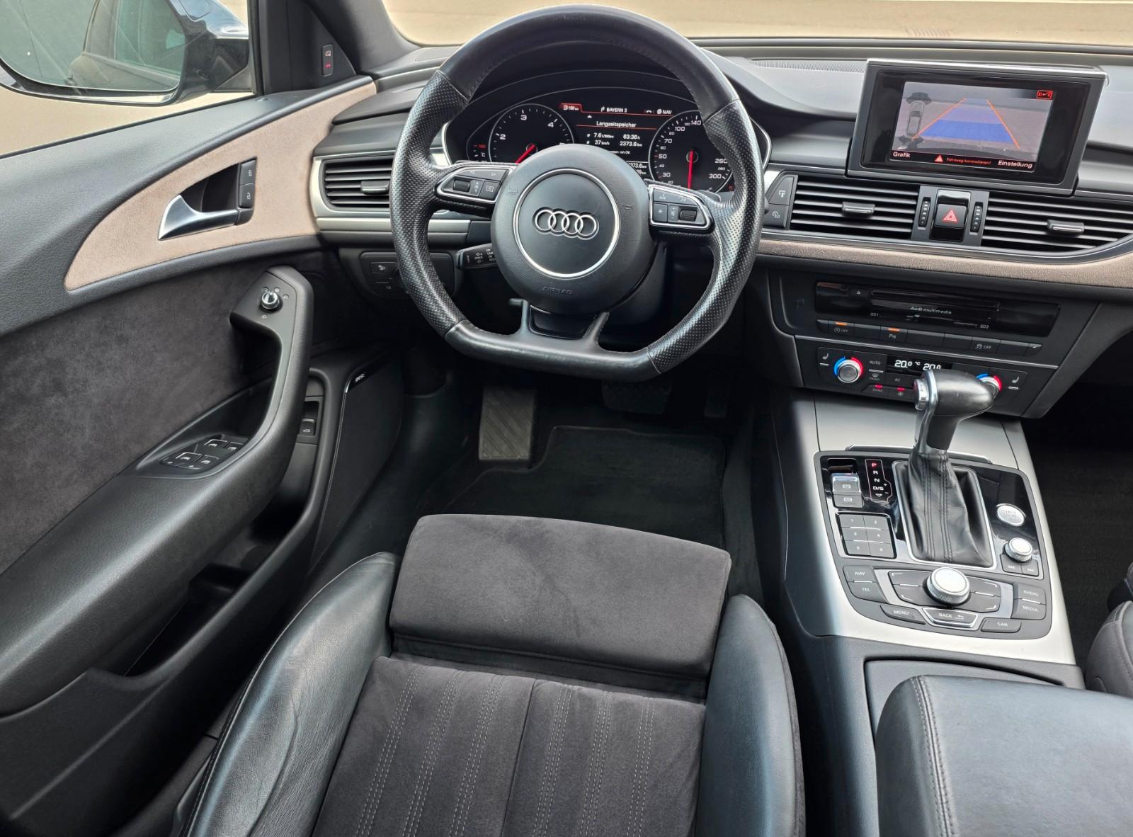 AUDI A6 AVANT 3.0 V6 BITDI QUATTRO 313ch - BOSE - ALCANTARA/CUIR - ATTELAGE - GPS - SUSPENSION ADAPTATIVE