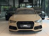 Audi RS7 4.0 V8 TFSI |PERFORMANCE|EXCLUSIVE|KERAMIK| - mit Benzin-Antrieb: Beige, Vollleder, Head-Up Display
