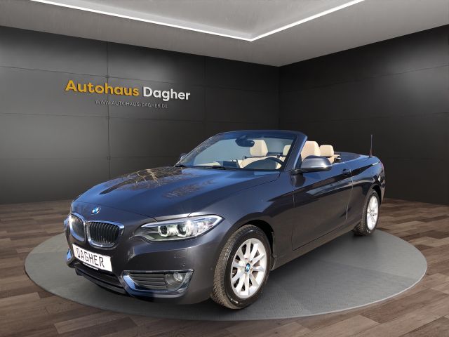 BMW 218 d Luxury Line Leder Navi Klimaautomatik AHK