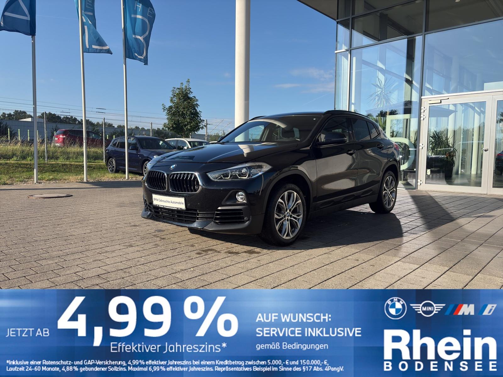 BMW X2 sDrive20i Rückfahrkamera HuD Navi+ 18 SH