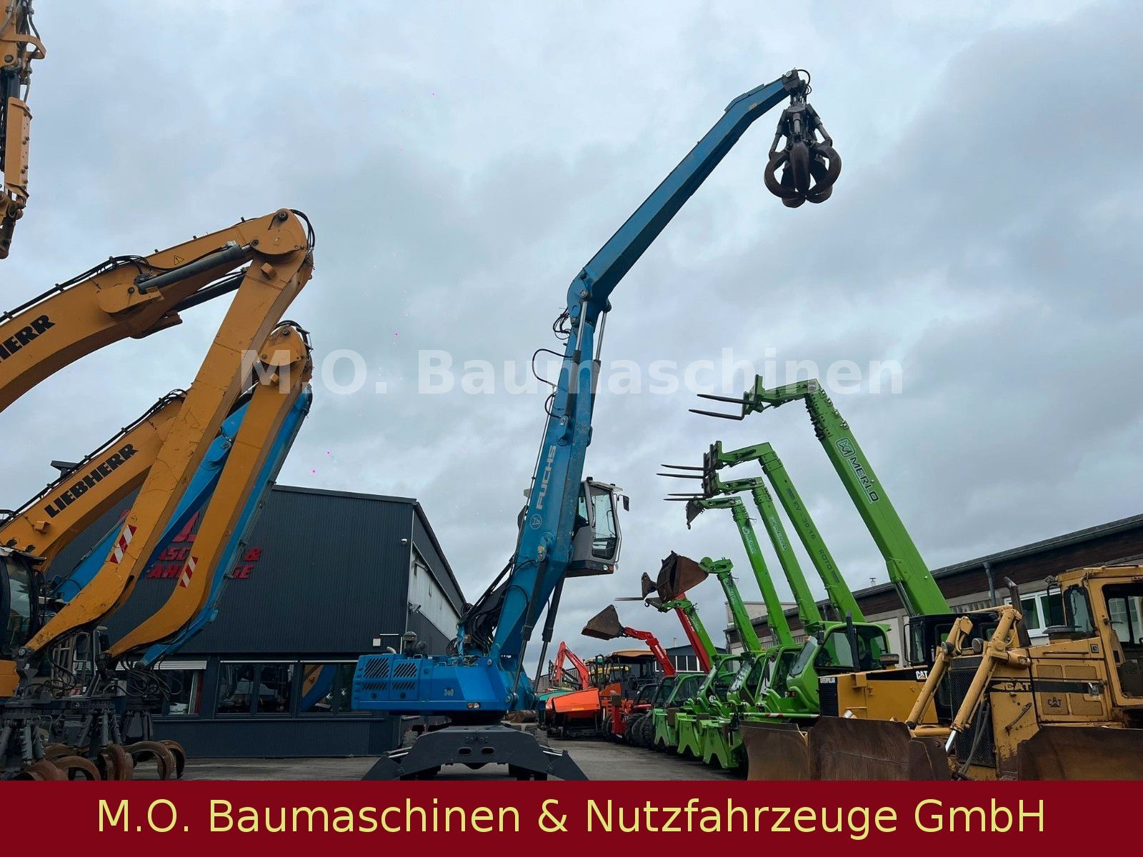 Fahrzeugabbildung Fuchs MHL 340  / AC  /Polypgreifer / ZSA /AC / Hochf.K