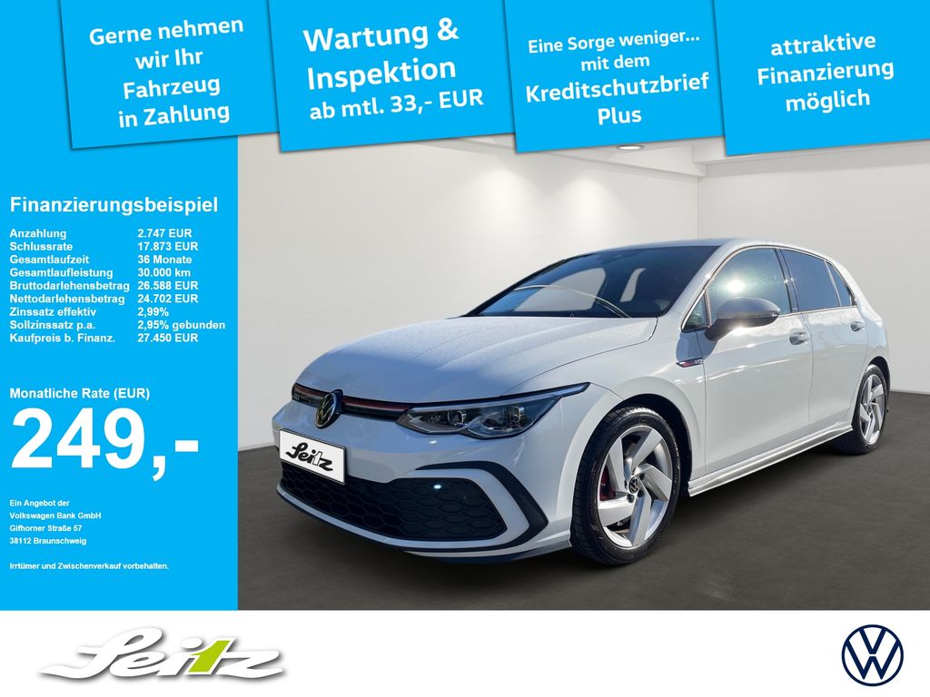 Golf VIII 2.0 TSI DSG GTI *LED*KAMERA*NAVI*