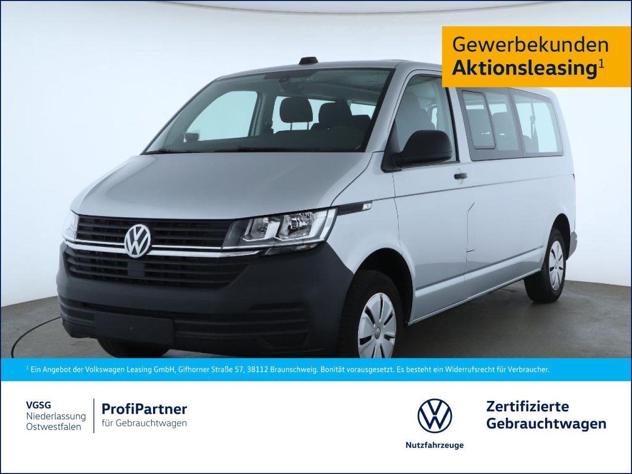 Volkswagen T6.1 Transporter Kombi Lang AHK Navi PDC GRA LED